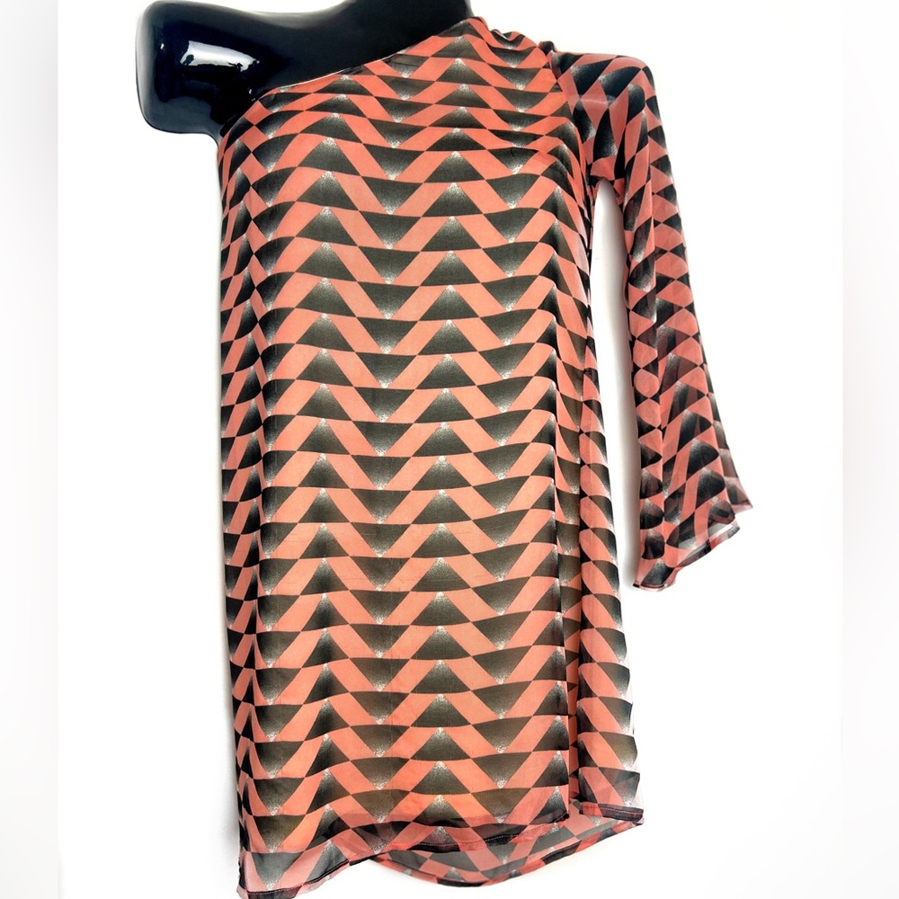 “Ark & Co” Fashionable Geometric Tunic/Dress *NWOT